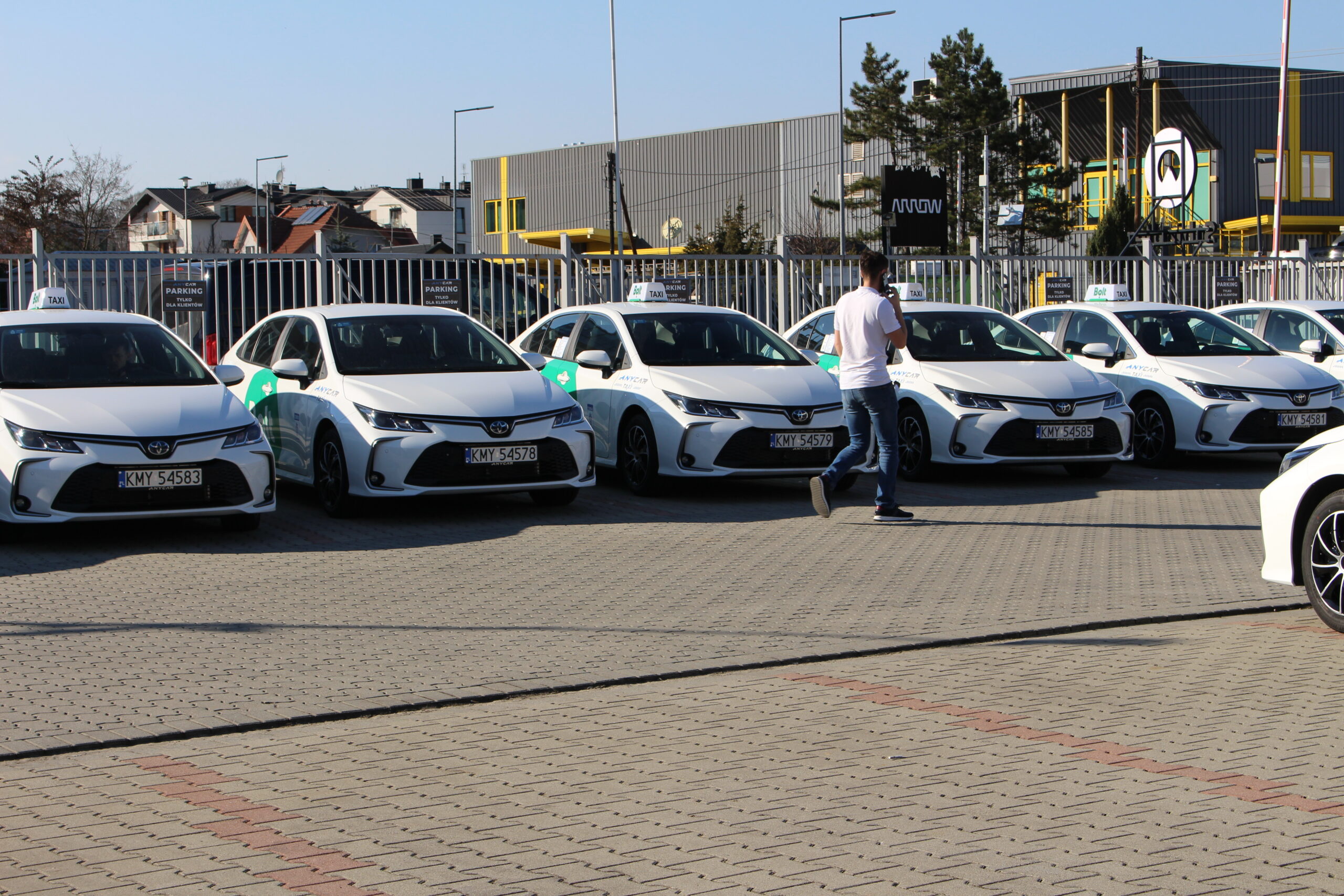 Praca kierowcy taxi