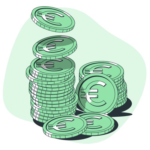 Falling coins Falling coins